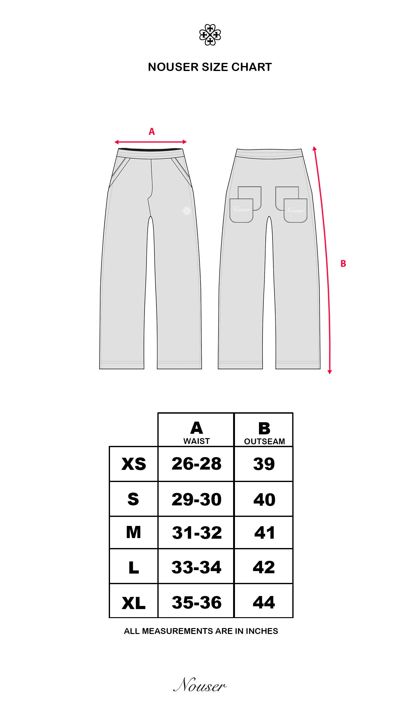 Nøuser black sweatpants(pre made)