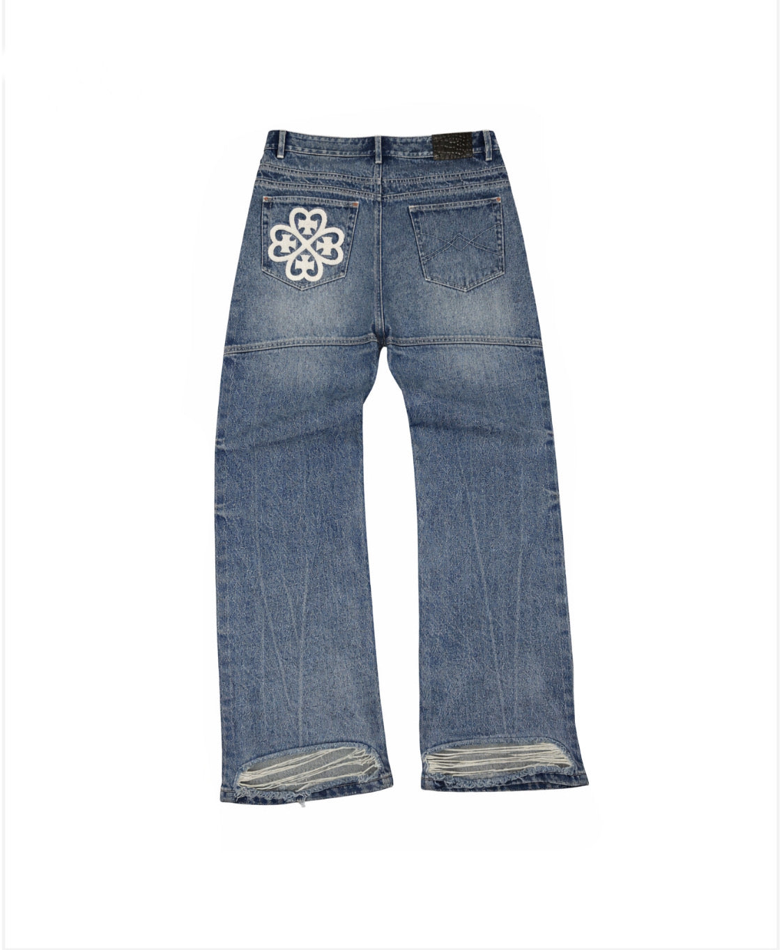 Nøuser blue bootcut denim(pre order)