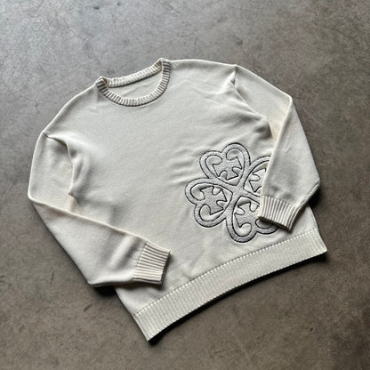 Nøuser white knit (pre made)