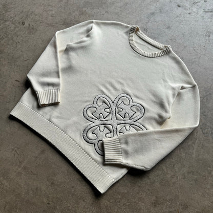 Nøuser white knit (pre made)